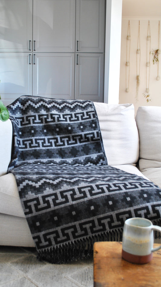 Granite Peak Alpaca Throw
