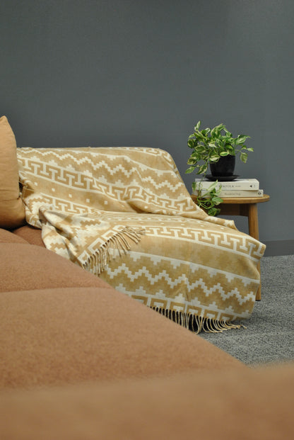 Beach Sand Alpaca Throw