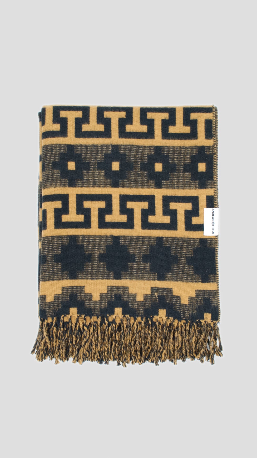 Mocha Alpaca Throw