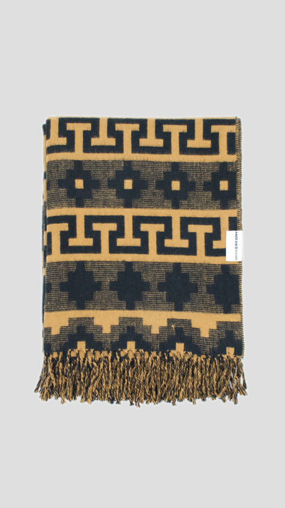 Mocha Alpaca Throw