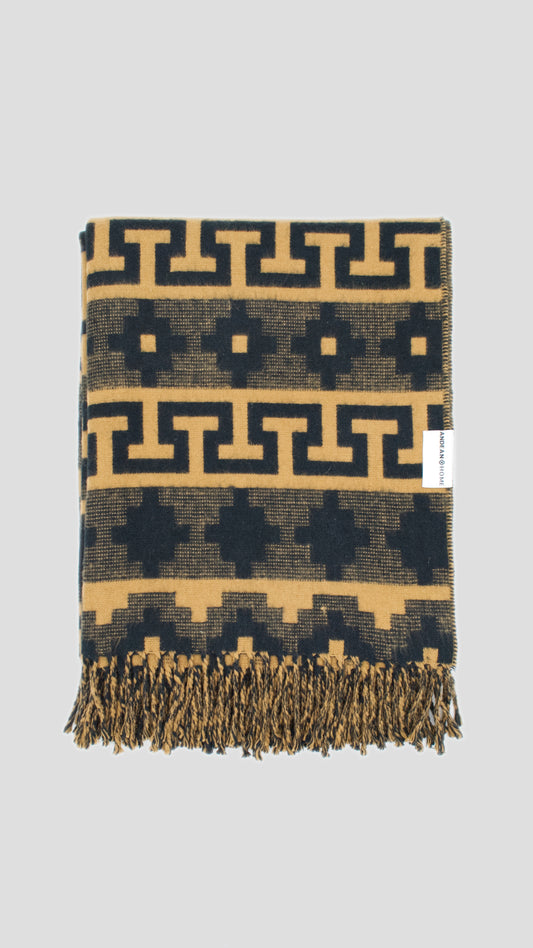 Mocha Alpaca Throw