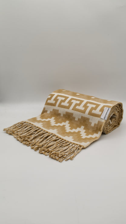 Beach Sand Alpaca Throw