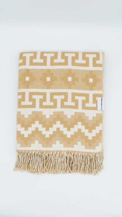 Beach Sand Alpaca Throw