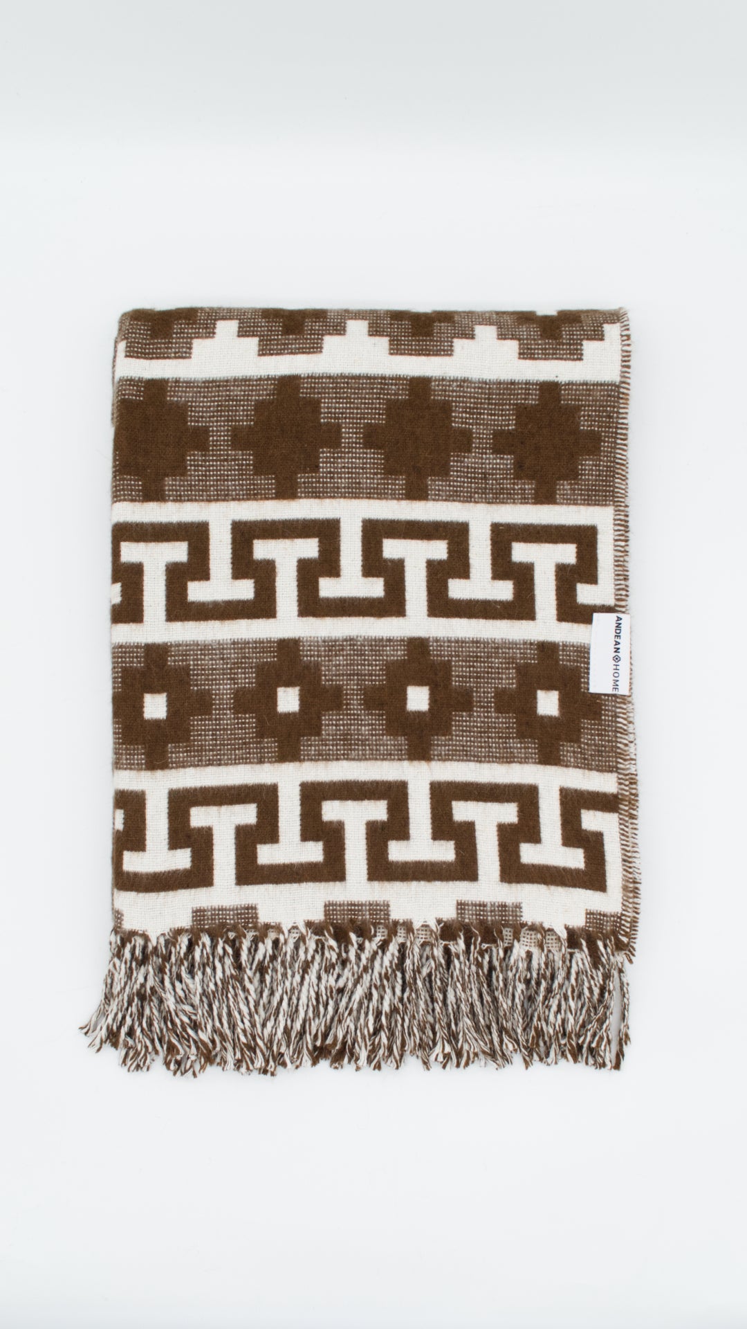 Milk Chocolate Alpaca Throw