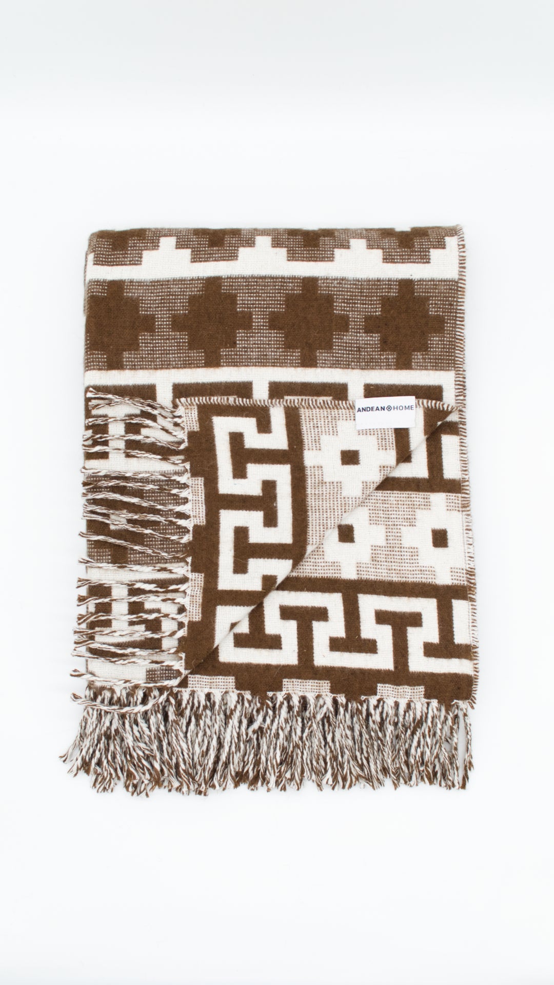 Milk Chocolate Alpaca Throw