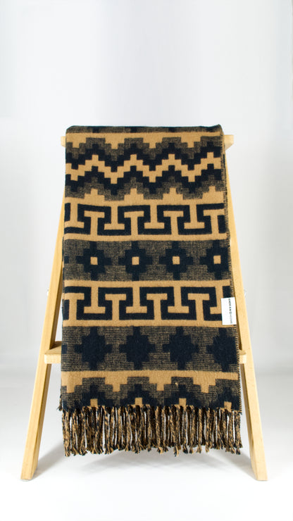 Mocha Alpaca Throw
