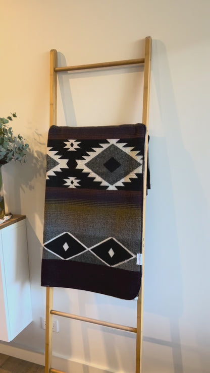Handwoven Alpaca Throw Blanket