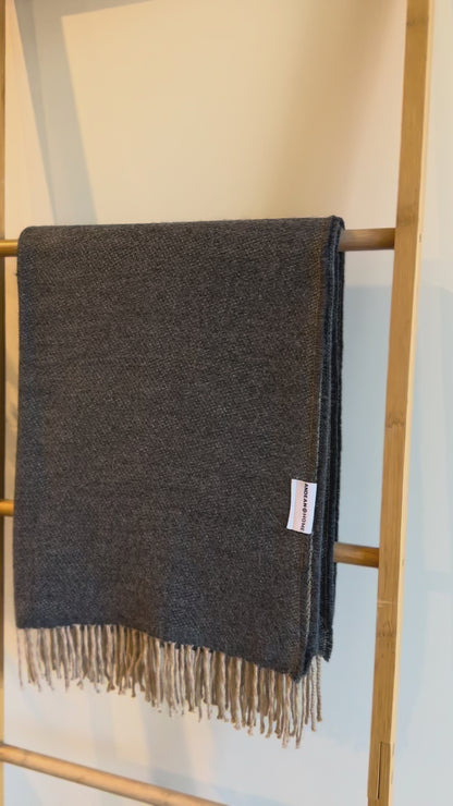 Lightweight Alpaca Throw