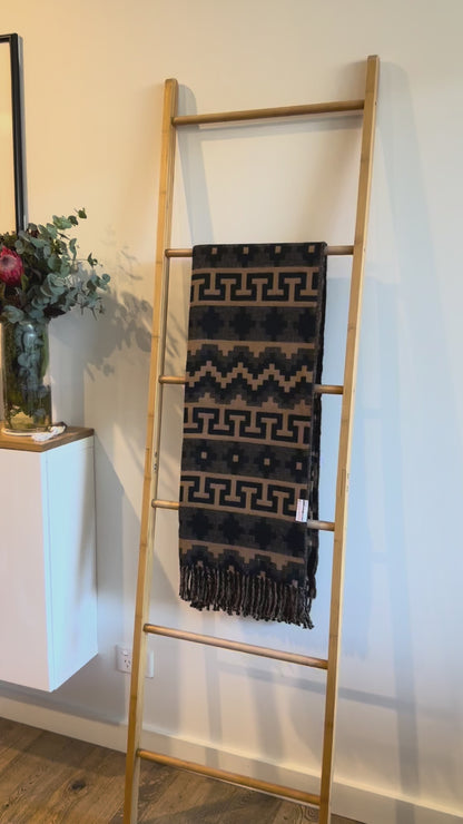 Mocha Alpaca Throw