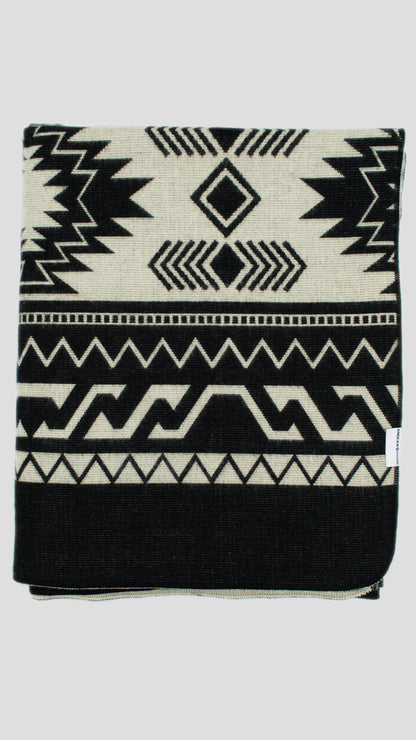 Handwoven Alpaca Throw Blanket