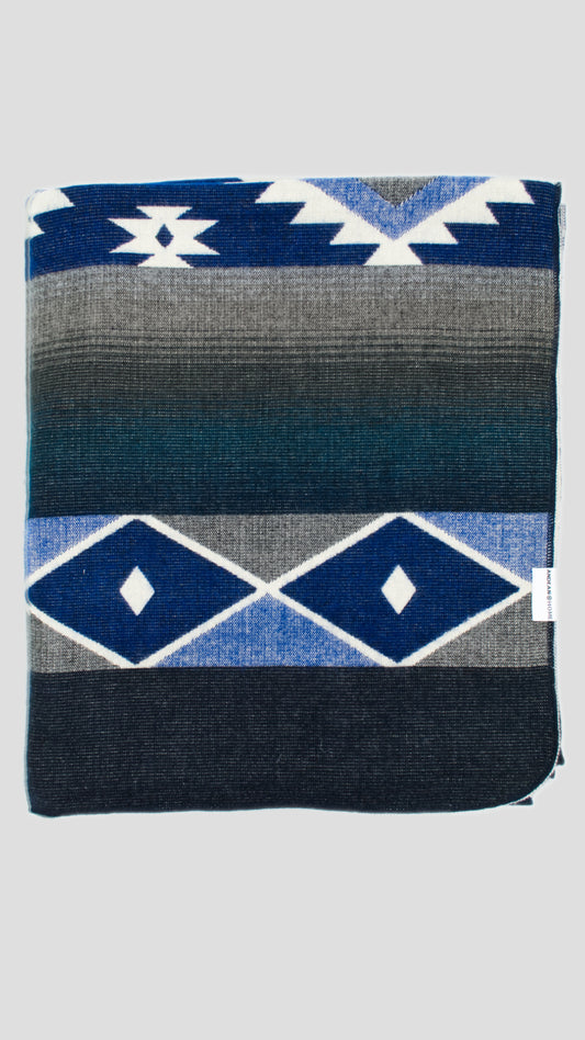 Handwoven Alpaca Throw Blanket